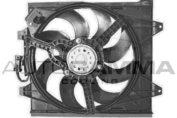 Ventilateur, refroidissement du moteur