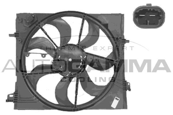 Ventilateur, refroidissement du moteur
