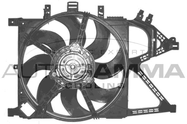 Ventilateur, refroidissement du moteur