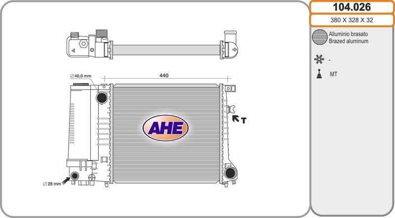 Radiateur, refroidissement du moteur