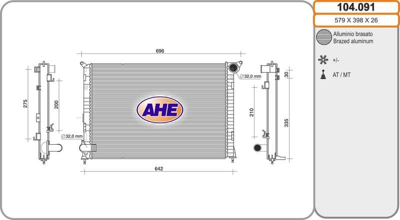 Radiateur, refroidissement du moteur