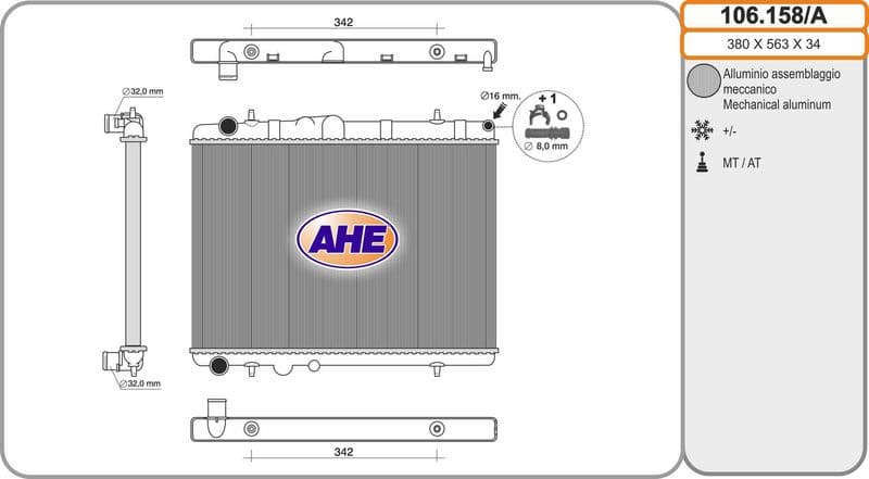 Radiateur, refroidissement du moteur