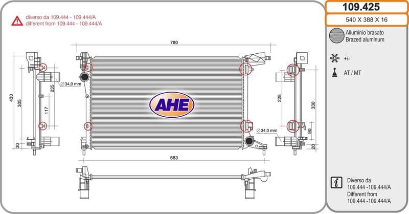 Radiateur, refroidissement du moteur