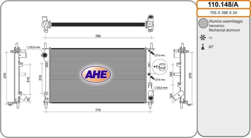 Radiateur, refroidissement du moteur