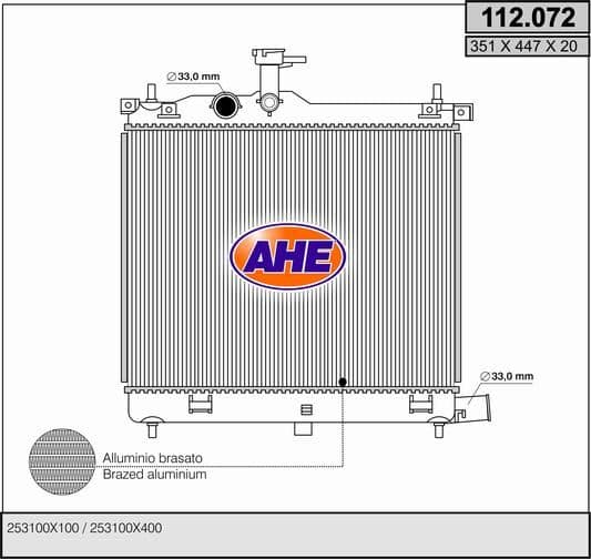 Radiateur, refroidissement du moteur