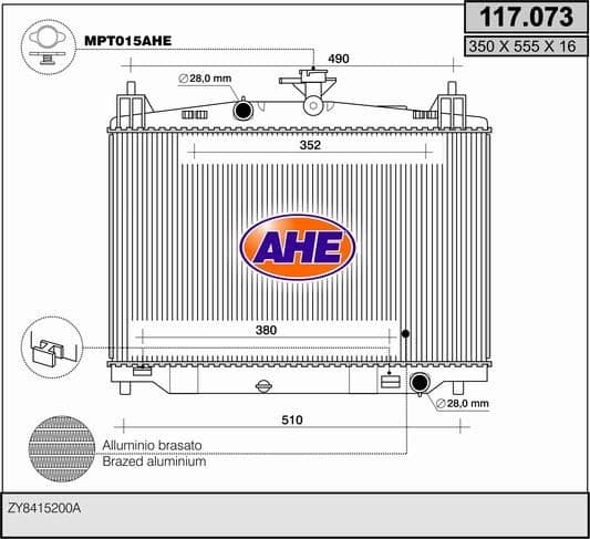 Radiateur, refroidissement du moteur