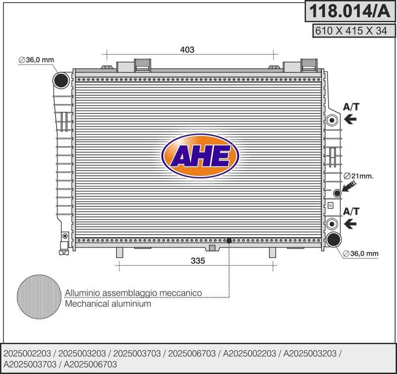 Radiateur, refroidissement du moteur