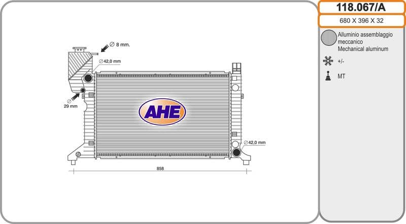 Radiateur, refroidissement du moteur