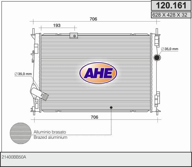 Radiateur, refroidissement du moteur