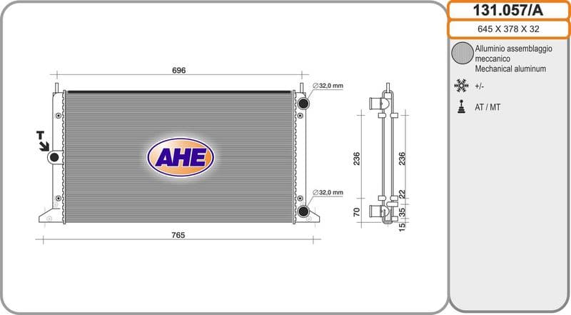Radiateur, refroidissement du moteur