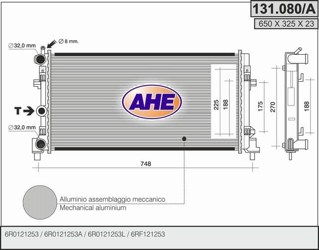 Radiateur, refroidissement du moteur