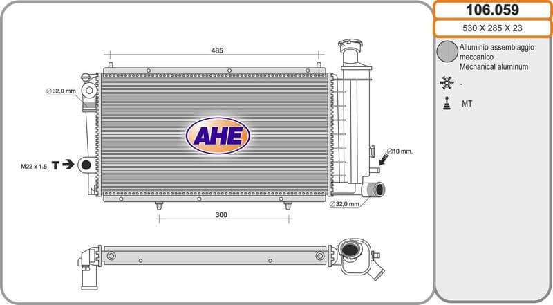 Radiateur, refroidissement du moteur