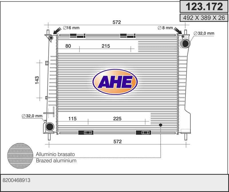 Radiateur, refroidissement du moteur
