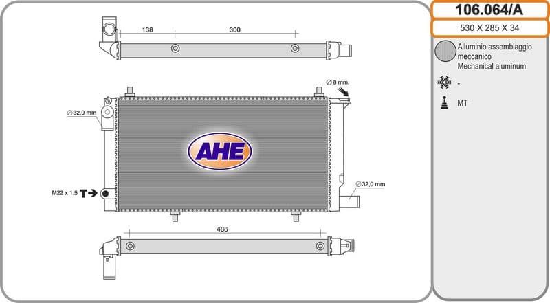Radiateur, refroidissement du moteur