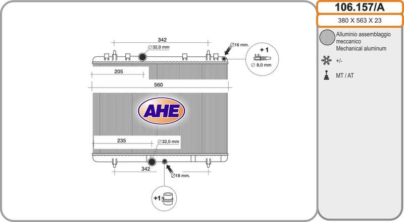 Radiateur, refroidissement du moteur