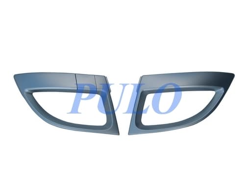 Lunette de phare antibrouillard, gauche  (argent apprêté)