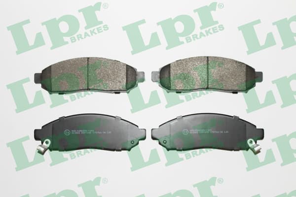 Plaquettes de frein avant (Jeu de 4)