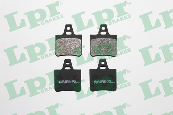 Plaquettes de frein arriere (Jeu de 4)