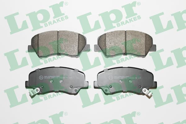 Plaquettes de frein avant (Jeu de 4)