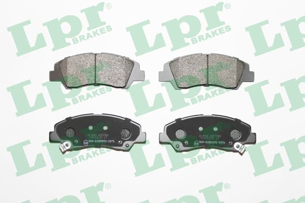 Plaquettes de frein avant (Jeu de 4)