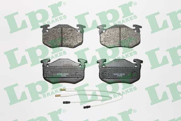 Plaquettes de frein avant (Jeu de 4)