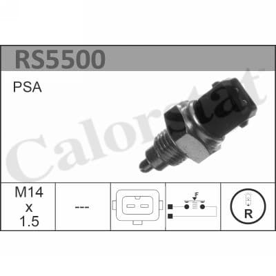 Contacteur de feu de recul