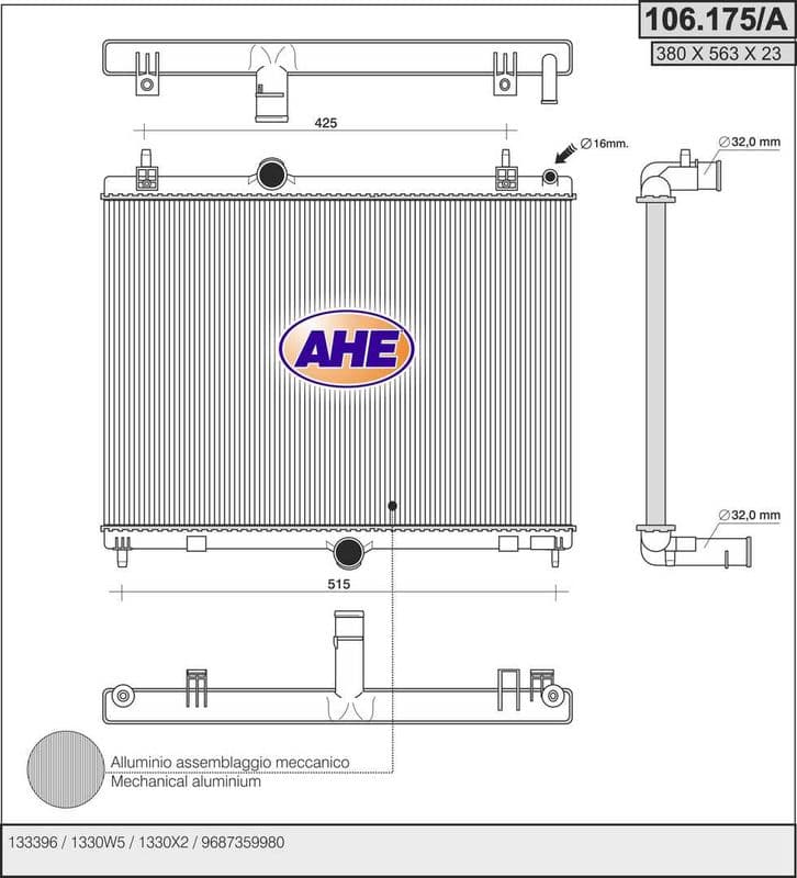 Radiateur de refroidissement