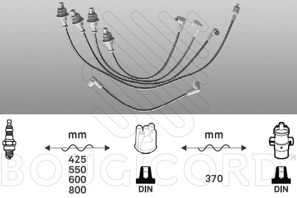 Cable d'allumage