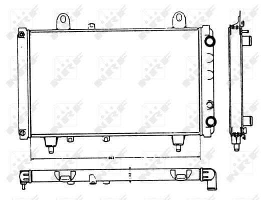 Radiateur de refroidissement