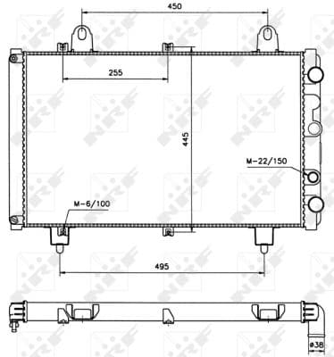 Radiateur de refroidissement