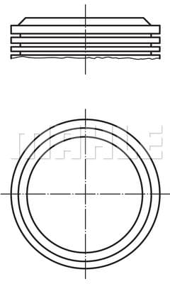 Piston moteur