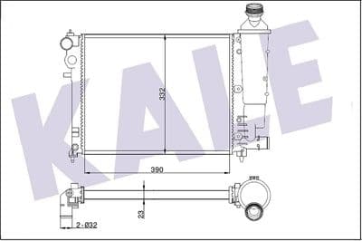 Radiateur, refroidissement du moteur