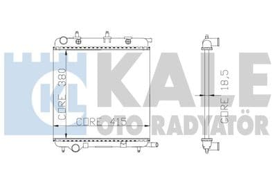 Radiateur, refroidissement du moteur