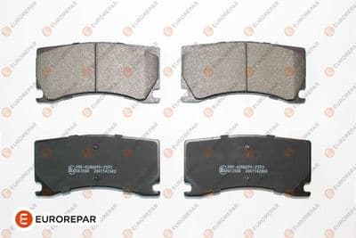 Kit de plaquettes de frein, frein à disque