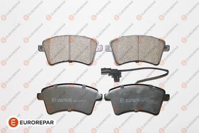 Kit de plaquettes de frein, frein à disque