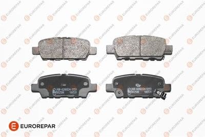 Kit de plaquettes de frein, frein à disque