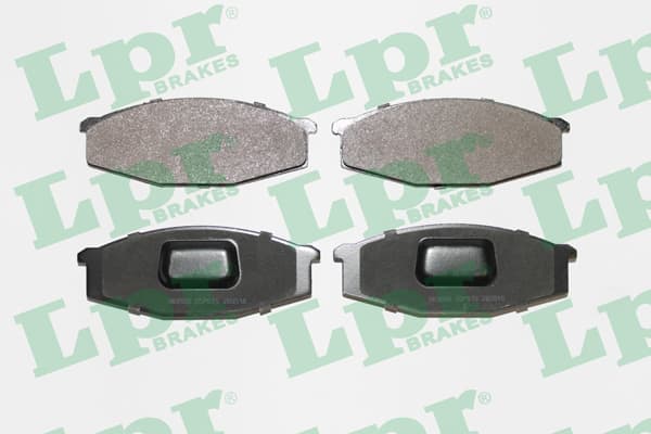 Plaquettes de frein avant (Jeu de 4)