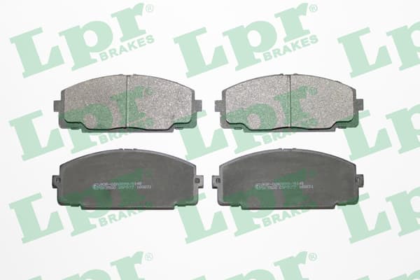 Plaquettes de frein avant (Jeu de 4)