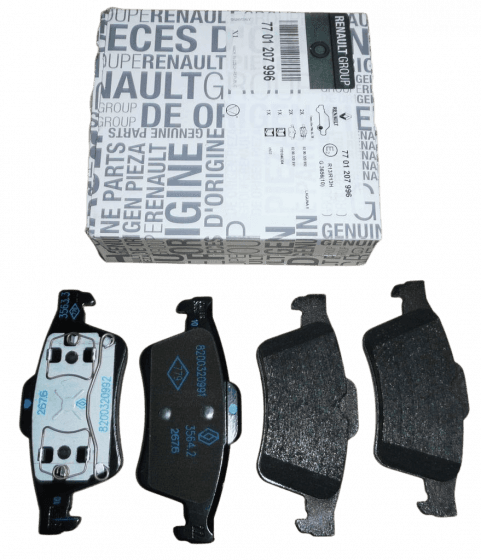 Plaquettes De Frein Arrière (Origine Renault)