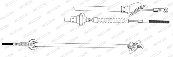 Cable d'embrayage