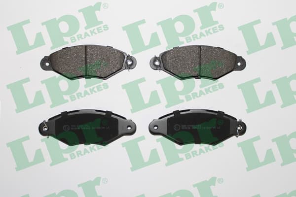 Plaquettes de frein avant (Jeu de 4)