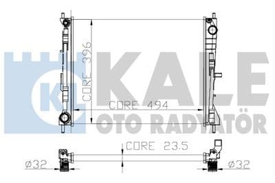 Radiateur, refroidissement du moteur