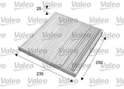 Filtre, air de l'habitacle VALEO ESSENTIAL
