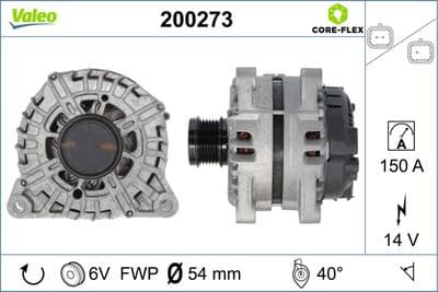 Alternateur VALEO CORE-FLEX