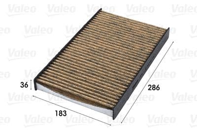 Filtre, air de l'habitacle VALEO PROTECT MAX