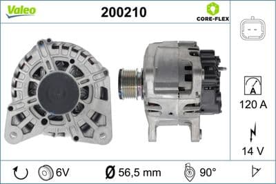 Alternateur VALEO CORE-FLEX
