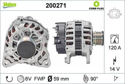 Alternateur VALEO CORE-FLEX