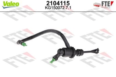Cylindre émetteur, embrayage FTE CLUTCH ACTUATION