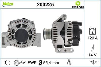 Alternateur VALEO CORE-FLEX