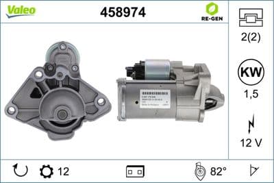 Démarreur VALEO RE-GEN REMANUFACTURED STOP&amp;START